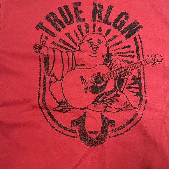 True Religion Jeans Buddha Tee Shirt Men's Medium - Picture 4 of 4